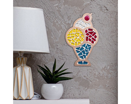 Детский набор для творчества хрустальная мозаика "Мороженое" MA1003