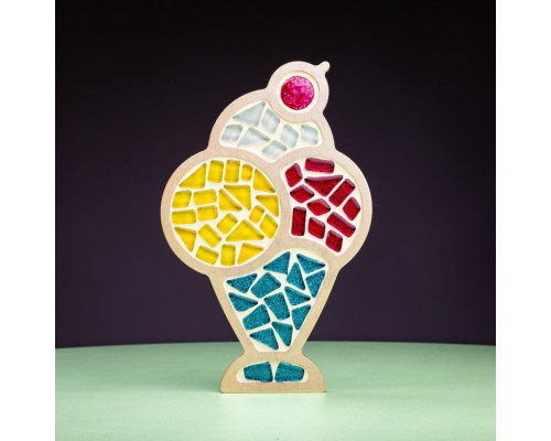 Детский набор для творчества хрустальная мозаика "Мороженое" MA1003