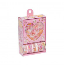 Набір декоративний скотч XM-JD2890C(Pink)