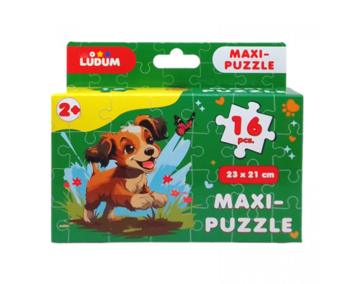 Пазл дитячий максі "Песик 1" ME5032-06, 16 великих елементів