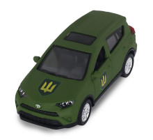 Автомодель серії "Шеврони Героїв" Toyota RAV4 "Сухопутні війська ЗСУ" TechnoDrive KM6198M2