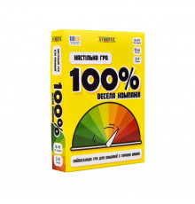 Настільна гра "Весела компанія 100%" 30949, 110 карток