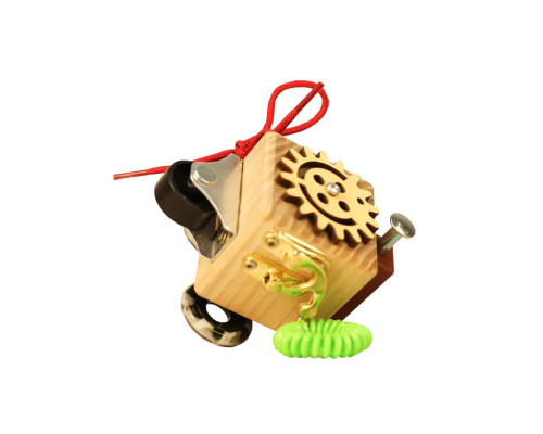 Розвиваюча іграшка Бізікуб "Дорожній" Temple Group TG200139 5х5х5 см