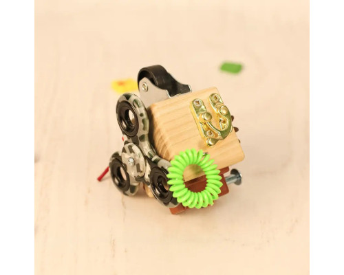 Розвиваюча іграшка Бізікуб "Дорожній" Temple Group TG200139 5х5х5 см