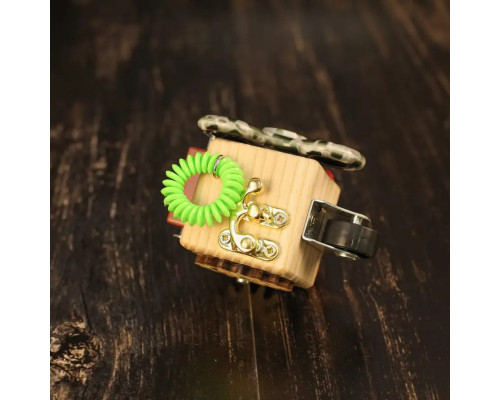 Розвиваюча іграшка Бізікуб "Дорожній" Temple Group TG200139 5х5х5 см