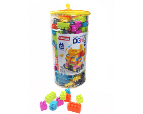 Дитячий конструктор "ДЕНДІ" - 5 71320, 231 деталь