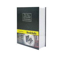 Сейф-книга с ключом для хранения KBS-803(Black) большая, 26,5х20х6,5 см