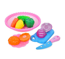 Детский игровой набор "Продукты" S073(Pink) на липучке, овощи