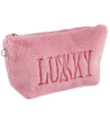 Детская косметичка T21390 плюшевая с логотипом