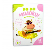 Карткова гра "Ко-ко Молоко" 30386 розважальна, українською мовою