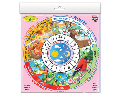 Дитяча настільна гра "Годинник" 82807 англ. мовою