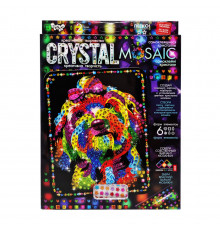 Креативна творчість "Crystal mosaic Пес" CRM-02-05, 6 форм елементів