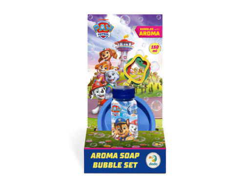 Ароматические мыльные пузыри "Paw Patrol Друзья" 200733 объем 150 мл, 3 палочки
