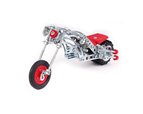 Дитячий Конструктор металевий "Мотоцикл" ТехноК 4807TXK, 181 деталь