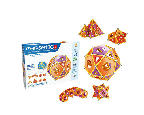 Дитячий магнітний конструктор 777-4, 98 деталей