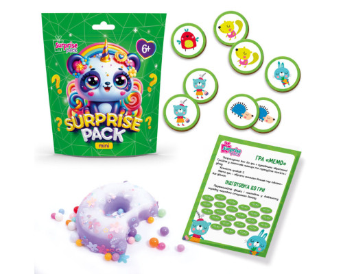 Ігровий набір-сюрприз "Surprise Pack Mini 4" VT8040-04 настільна гра та сквіш