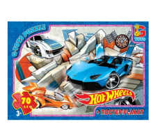Пазлы детские "Hot Wheels" FW772, 70 элементов