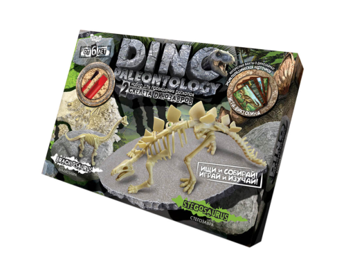 Ігровий набір для проведення розкопок DINO PALEONTOLOGY 6377 в коробці  Стегозавр