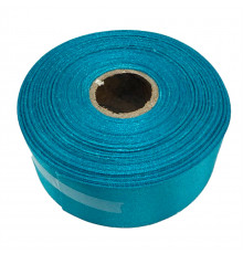 Атласна стрічка для рукоділля АБ-339, 2,5 см x 23 м, бірюза
