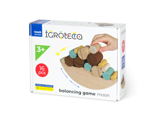 Развивающая игрушка-балансир "Луна" Igroteco 900422, 16 деталей
