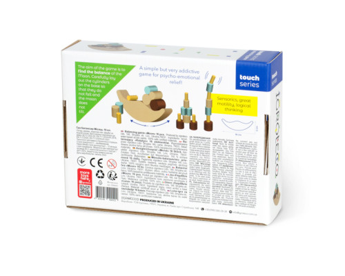 Развивающая игрушка-балансир "Луна" Igroteco 900422, 16 деталей