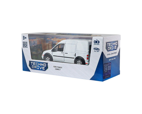 Автомодель Ford Transit Connect TechnoDrive 250386W масштаб 1:43