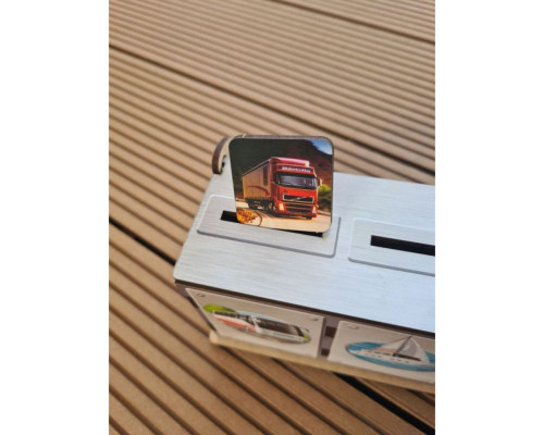 Настольная развивающая игра "Виды транспорта" Ubumblebees (ПСФ109) PSF109 комодик-сортер