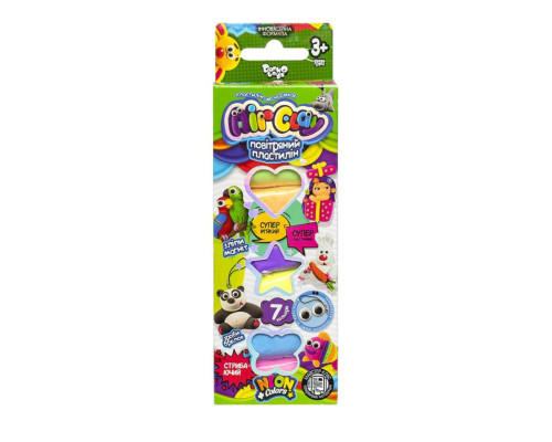 Набір креативної творчості "Air Clay" ARCL-01-01U-02U 7 кольорів Вид 1