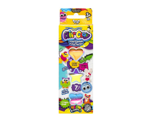 Набір креативної творчості "Air Clay" ARCL-01-01U-02U 7 кольорів Вид 2