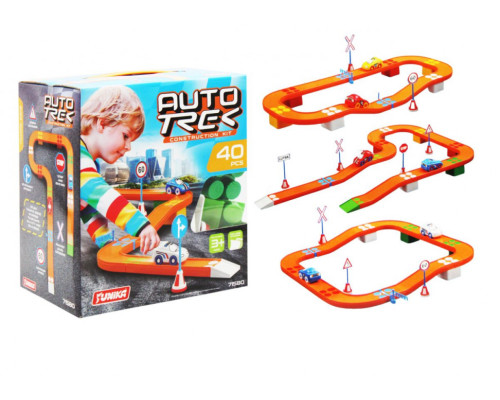 Конструктор дитячий Автотрек 71580, 40 деталей