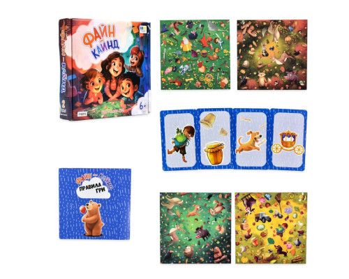 Настольная игра "Файн-кайнд" 30675, 2 поля и инструкция