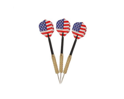 Дротики для дартсу NE-DRT-12, 3 шт, метал, ПВХ