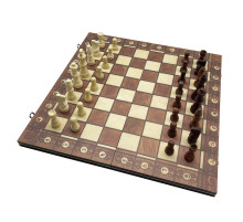 Набор настольных игр "Шахматы, нарды, шашки 3 в 1" Set1 NE-LG-11 игровое поле 40х40 см