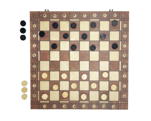 Набір настільних ігор "Шахи, нарди, шашки 3 в 1" Set1 NE-LG-11 ігрове поле 40х40 см