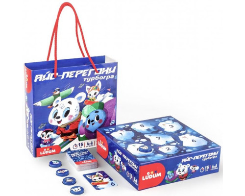 Настольная игра "Айс гонки"  LG2047-53 украинский язык