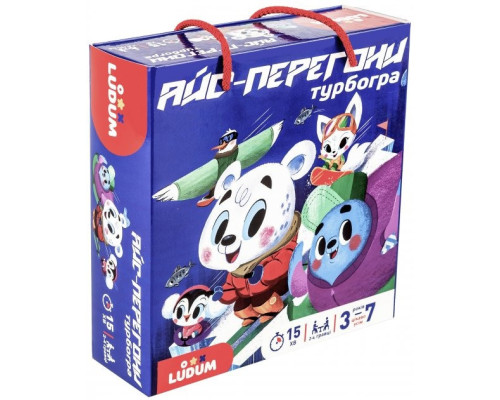 Настольная игра "Айс гонки"  LG2047-53 украинский язык