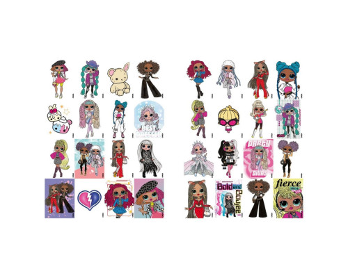 Розмальовка зі стікерами "BB Nation SWAG" LCB35, 16 сторінок