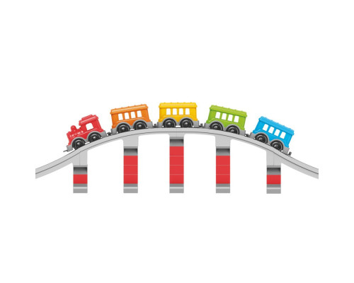 Дитячий набір конструктора "Залізниця" 1300TXK 59 деталей