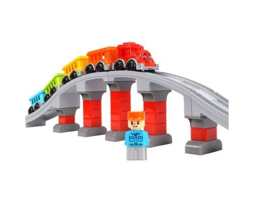 Дитячий набір конструктора "Залізниця" 1300TXK 59 деталей