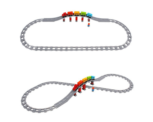 Дитячий набір конструктора "Залізниця" 1300TXK 59 деталей