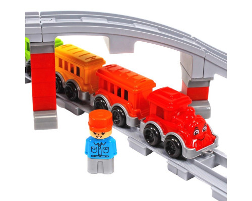 Дитячий набір конструктора "Залізниця" 1300TXK 59 деталей