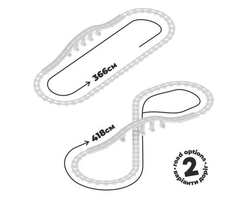 Дитячий набір конструктора "Залізниця" 1300TXK 59 деталей