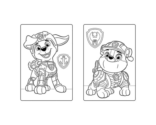 Цветные приключения Щенячий Патруль Скай 237004 с наклейками