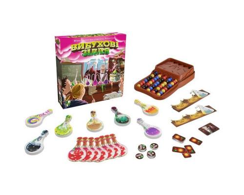 Настольная игра "Взрывные зелья" G7D066UA 80 пузырьков с ингредиентами