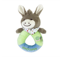 М`яка іграшка-брязкальце "Віслюк" TM Tony Lvee MGZ-1217-3