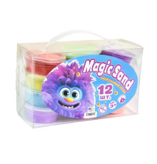 Набір кінетичного піску "Magic sand" 39405, в наборі 12 штук