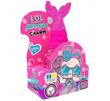 Іграшка-антистрес слайм Русалка Рожева L.O.L. Surprise! LOL80195 з браслетом