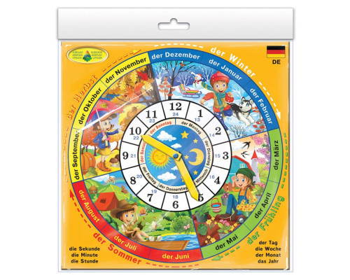 Детская настольная игра "Часики" Germany 82814 на немецком языке