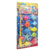 Дитячий ігровий набір Рибалка на магніті 3016(Yellow) 1 вудка, 10 рибок