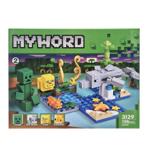 Конструктор детский Майнкрафт Marsh 3129-2 пластик, 106 деталей